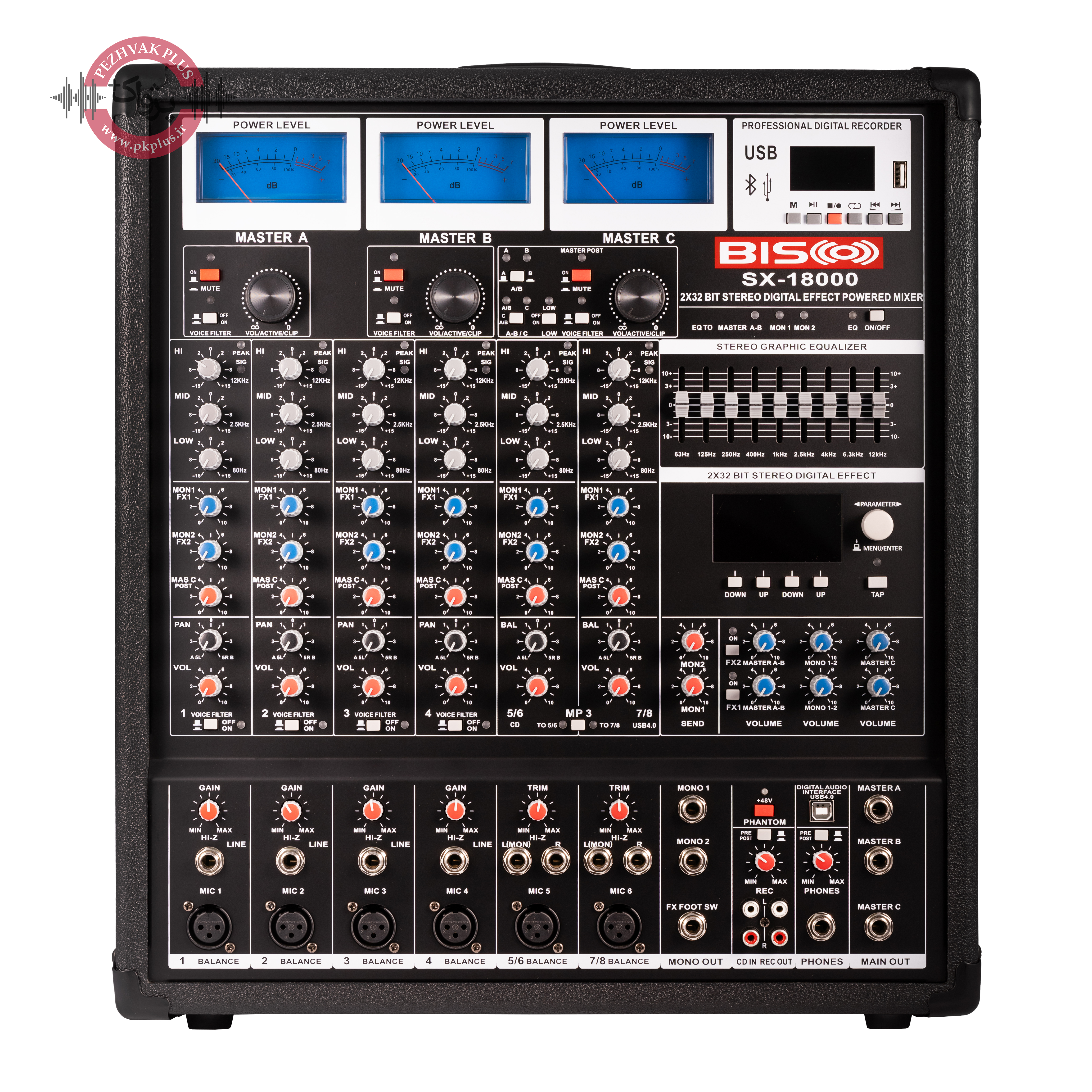 اکو آمپلی فایر بیسکو SX-18000