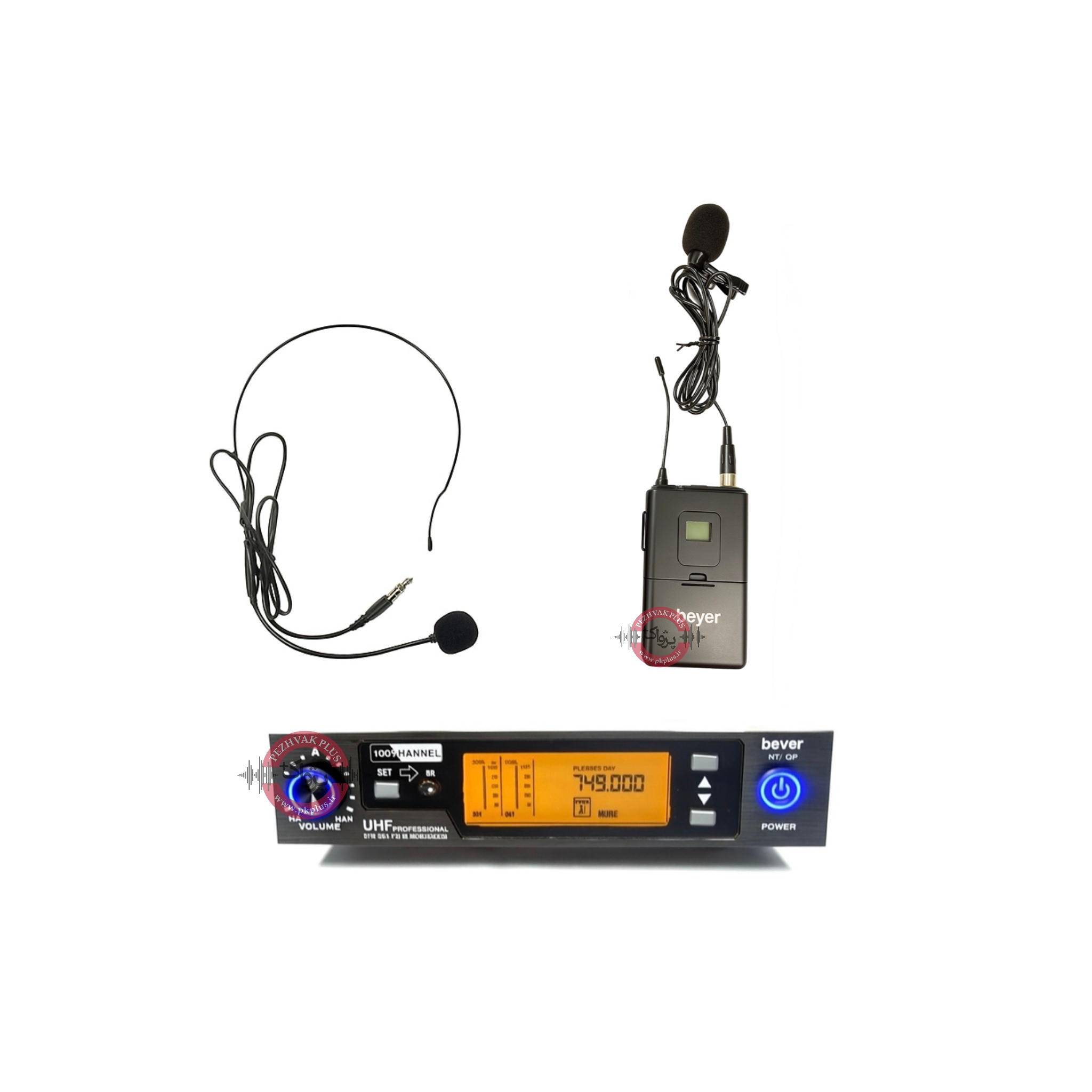 میکروفون یقه ای هدست بیر KLT-400
